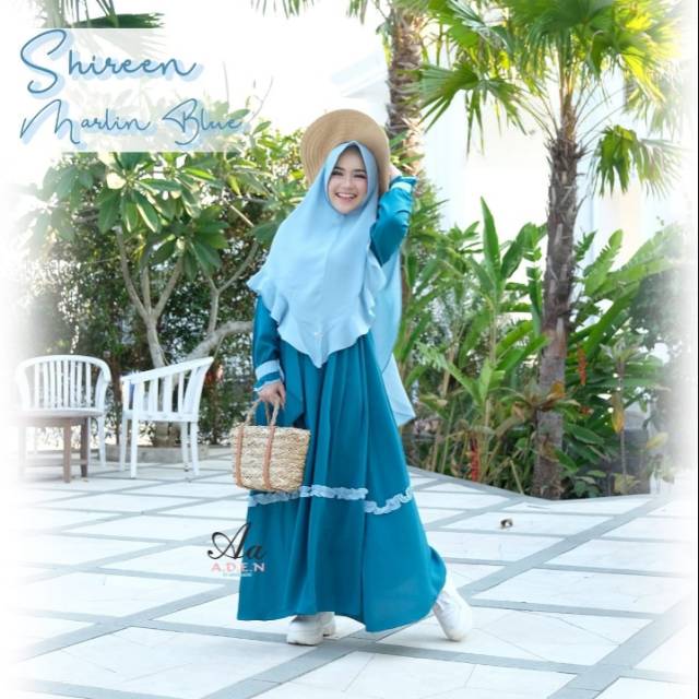Pesanan gamis shireen  ori by aden hijab