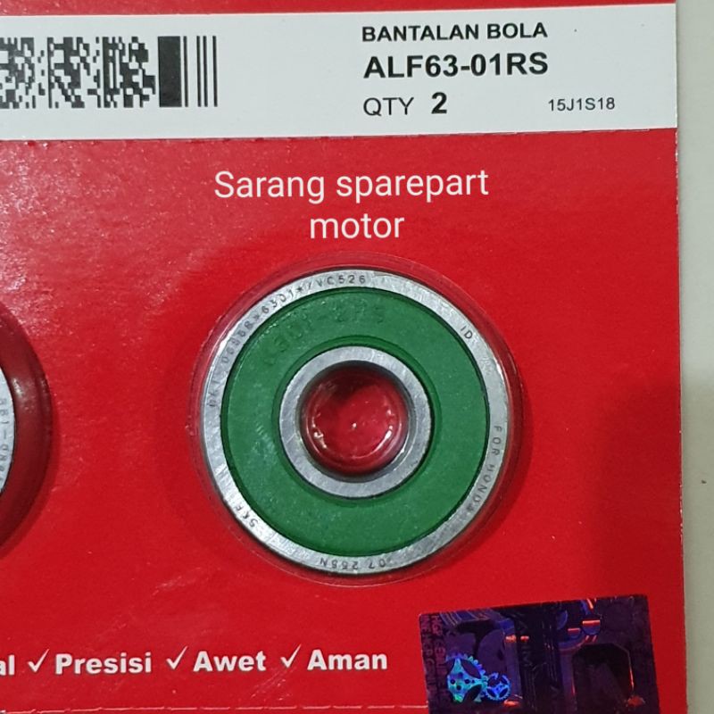 Lahar Bearing Honda 6301 RS Bantalan Bola 6301RS