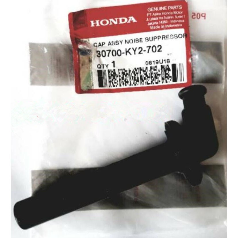 HONDA ORI AHM TUTUP BUSI CB 150R LED NEW CBR 150 SONIC 150R SUPRA 150 30700-KY2-702