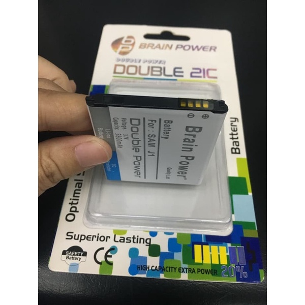 Battery Batere Batre Baterai Brain Power Samsung Galaxy J1 2015 J100 EB-BJ100BBE