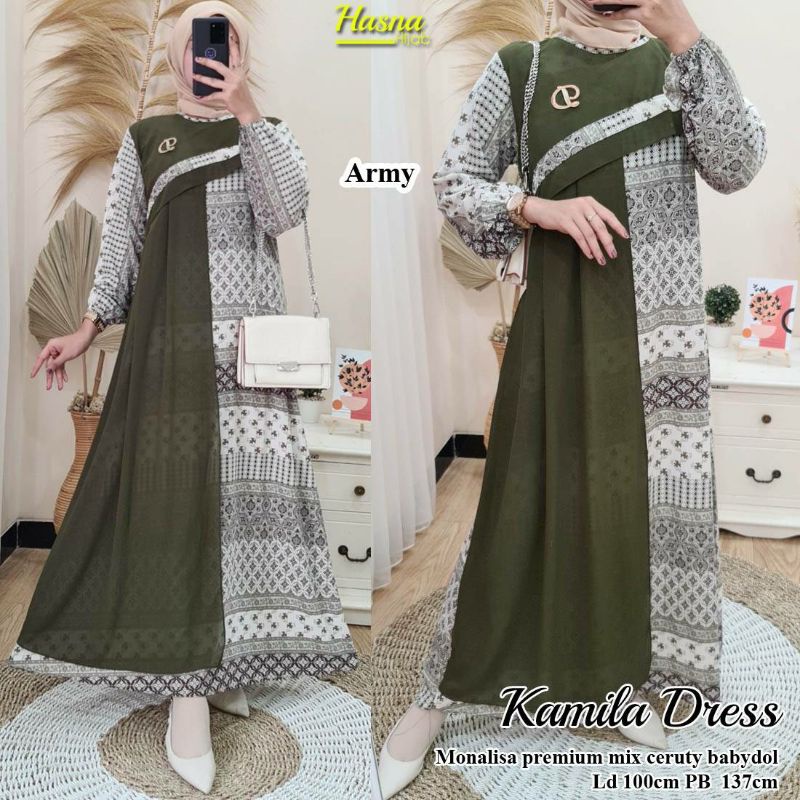 Gamis Kamila Dress by Hasna Fashion