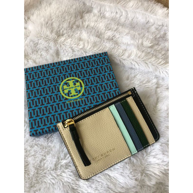 Dompet kartu wanita tory burch card holder
