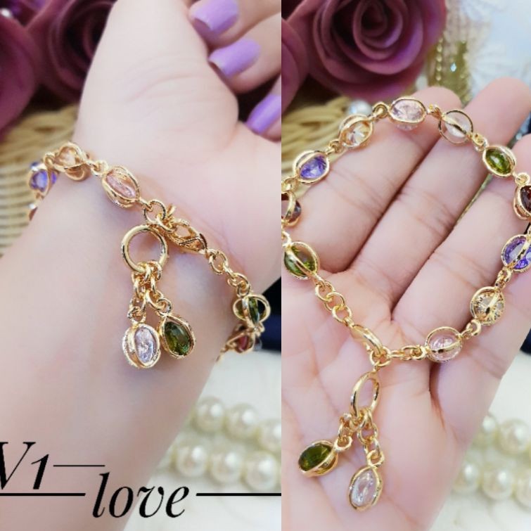 Xuping Perhiasan Gelang Cantik T175