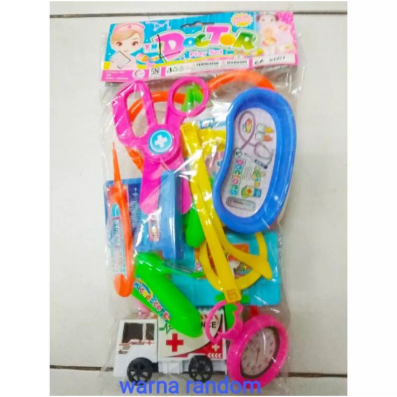GA 11001 Mainan anak dokter mobil ambulance dokteran doctor mainan edukasi anak-1
