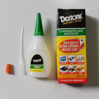 Lem tetes Dextone Korea Instant Serbaguna Powerglue Besi