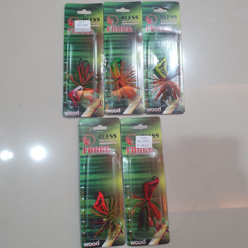 JAWS FROG / FROG BIG STAGER 4,5 CM  / BLESS FROG MINI STAGGER 2,8 CM