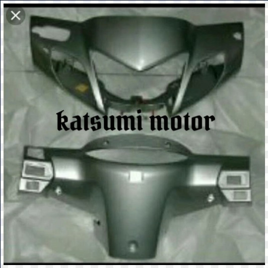 Jual Batok Pala Depan Belakang Motor Kharisma X Silver Shopee Indonesia