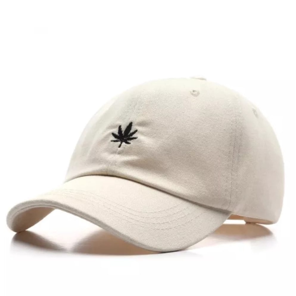 TOPI PRIA DISTRO DEWASA UNISEX COWOK KEREN BASEBALL CAP DAUN IMPORT CASUAL