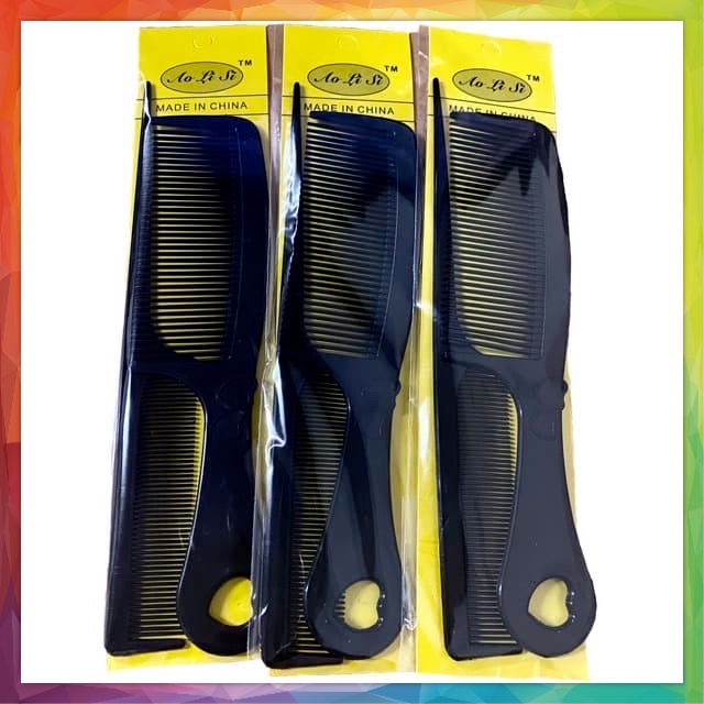 ISI 2 PCS SISIR RAMBUT HITAM SET POLOS