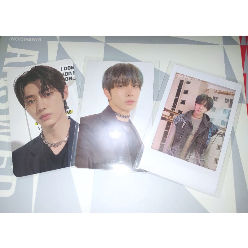 PHOTOCARD PC ENHYPEN DIMENSION: ANSWER NO VER PC ENHYPEN SUNGHOON HEESEUNG NO
