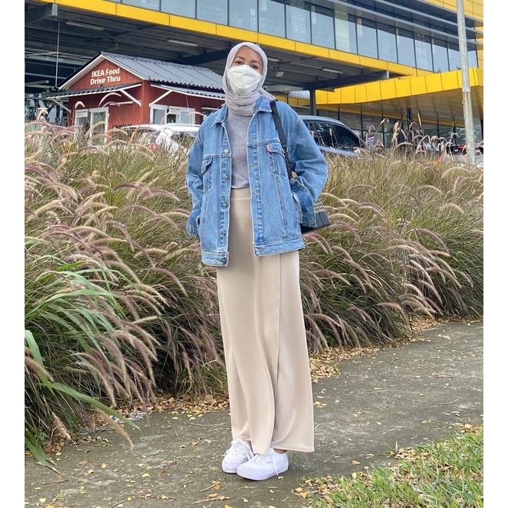 SALE 6:6‼️(BISA COD) LADY SKIRT (ROK LAYER)/ ROK MODEL SEMI SPAN-6