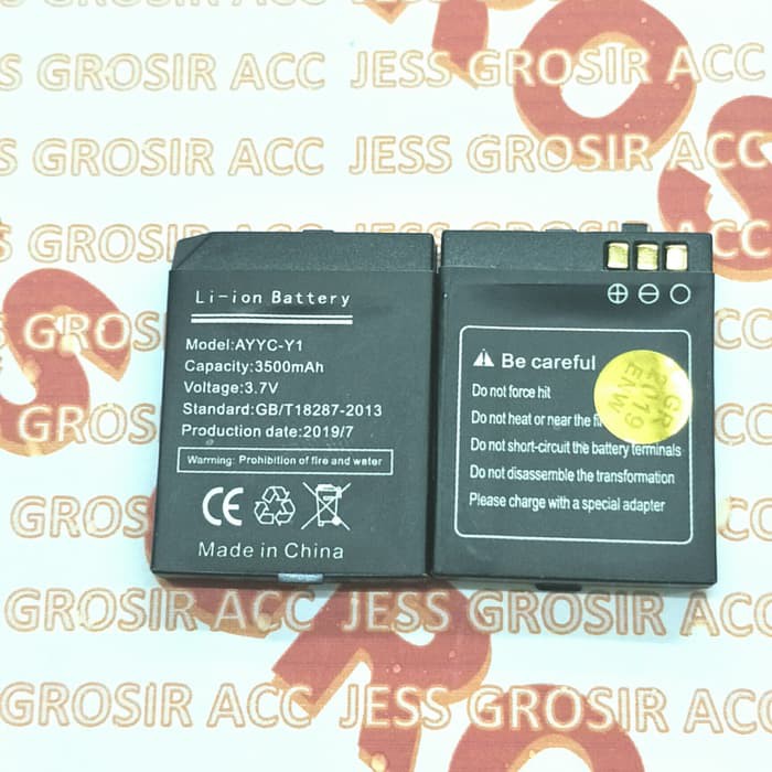 Baterai Battery Original Smart Watch YX-W8B - YX W8B - Y1 Pro - Y1 Plus T11 YQ-Y1 AYYC-Y1 - Y1 - Y1+