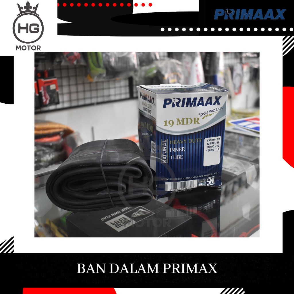 BAN DALAM TRAIL PRIMAX RING 19 BELAKANG INNER TUBE HEAVY DUTY MURAH
