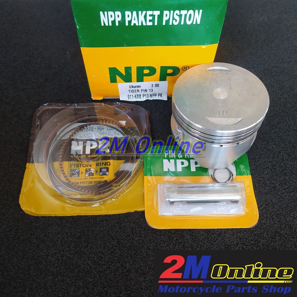 Mdr Seher Piston Kit Tiger Pen 13 KBB OS 200 Merk NPP