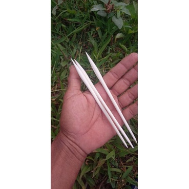 Homemade bahan pelampung pancing ikan mas nila gurami dll mudel jarum (15 cm)