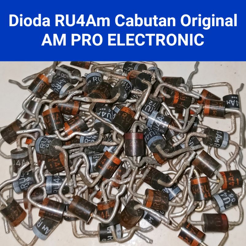 Dioda Damper RU4Am Dumper Diode RU4 RG4 RL4 RN4 RS4 RZ4.