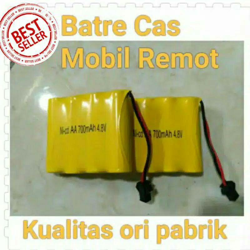 ( BISA COD ) Grosir Batre baterai cas RC 4.8v mobil remot control