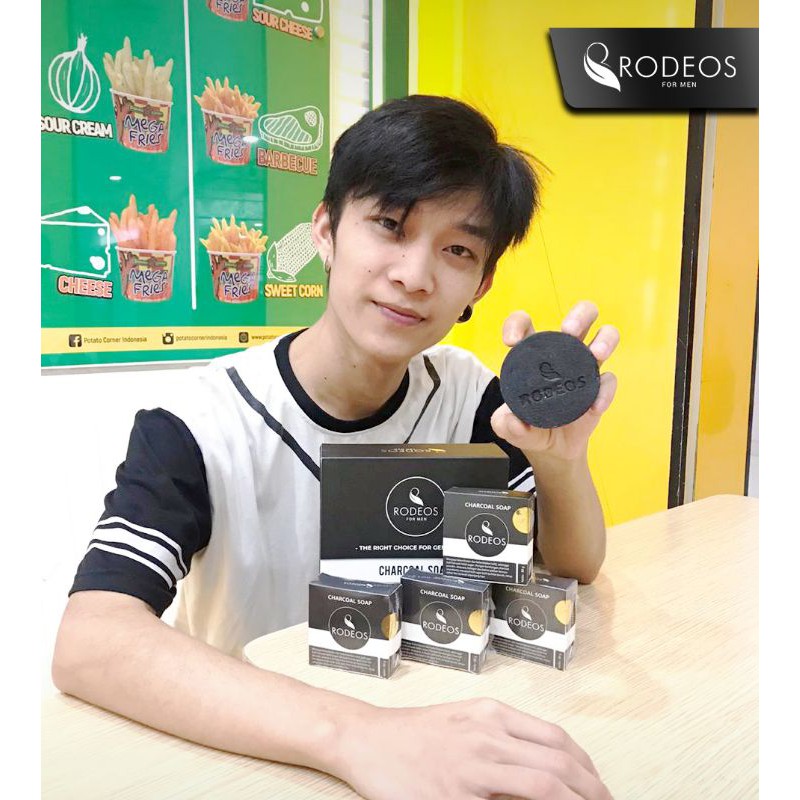 original rodeos charcoal soap