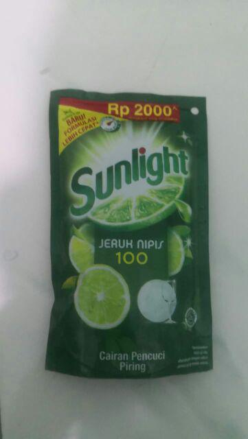 Sunlight Cuci Piring / Sabun Cuci Piring Sunlight 95ml 2000