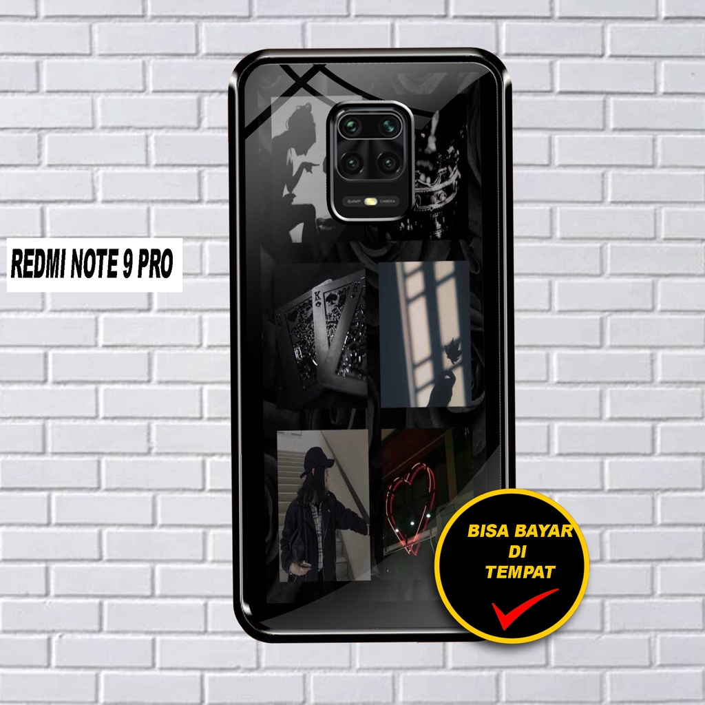 SRC - Case Xiaomi Redmi Note 9 Pro Motif poster quotes bola acm Casing Hardcase Glossy 2D Terbaru Si