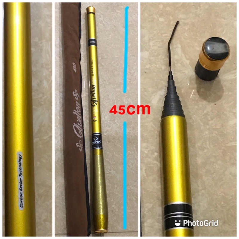 Joran tegek Daido Avelion Ruas pendek carbon 450/360/300/240/210