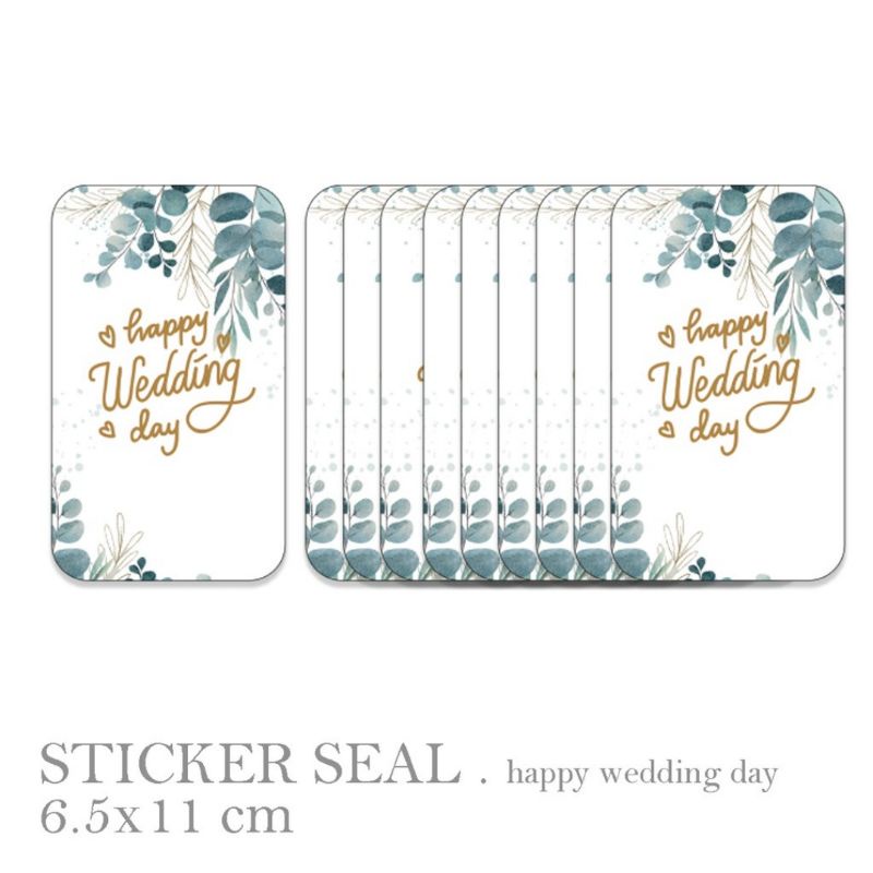 

STICKER HAPPY WEDDING