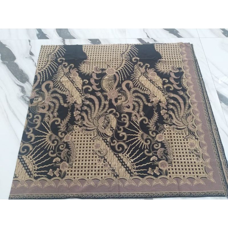 kain batik solo parang kecil cream