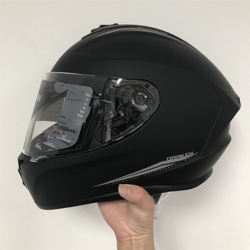 Spartan Helm Full Face Helm Sepeda Motor Full Face Helm Sepeda Motor DOT ECE Safety Certificate