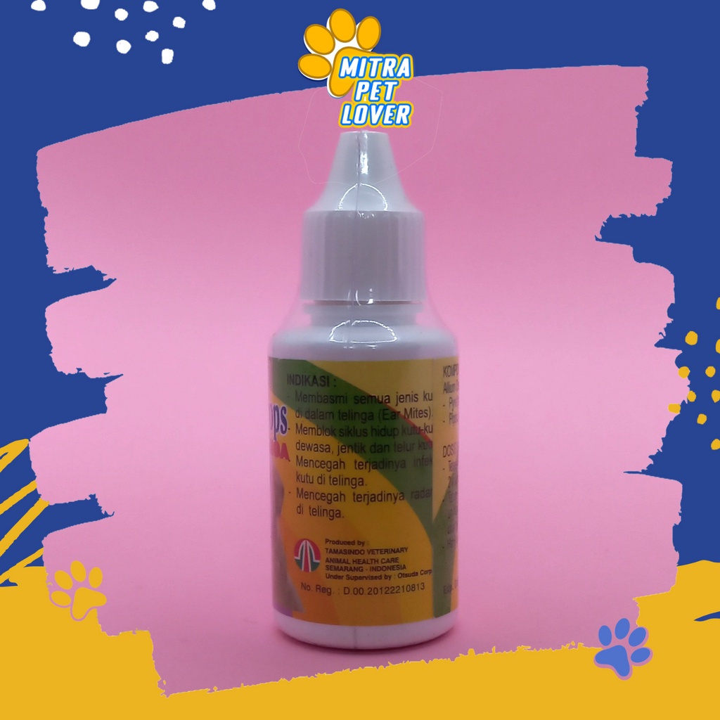 OBAT TETES ANTI KUTU TELINGA ANJING &amp; KUCING - ALLIUM DROPS 30ML - ORIGINAL UNTUK CAT DOG KITTEN - CEGAH RADANG TELINGA - MURAH - BERKUALITAS - PET ANIMAL HEALTHCARE AND VETERINARY TAMASINDO KESEHATAN DAN VITAMIN HEWAN BINATANG PELIHARAAN MITRAPETLOVER