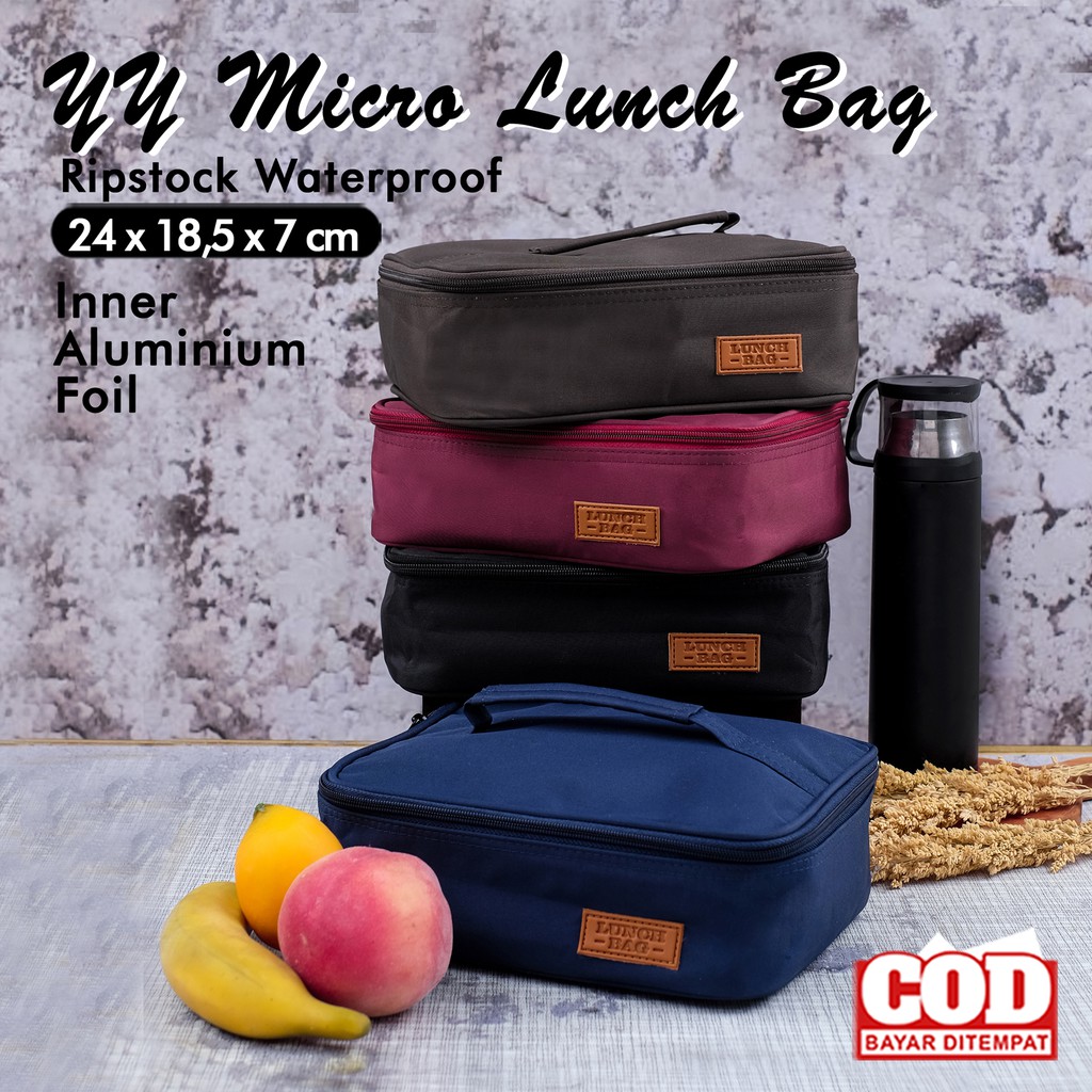 Tas Bekal Makanan Lunch Box Yooyee Cooler Bag Tempat Penyimpanan Makanan Lunch bag Tas Makan