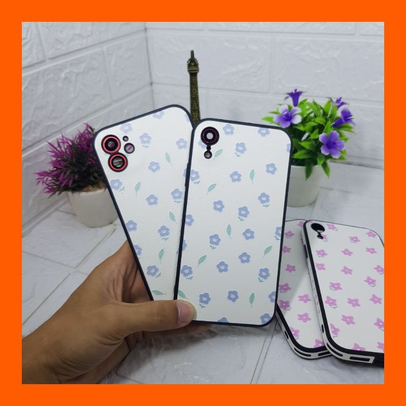 SOFT CASE TPU FLOWERS SPRING SOFT UNTUK IPHONE 7G - 12 PRO MAX