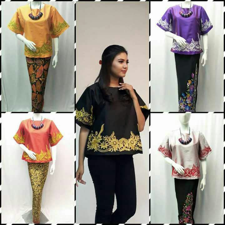 blouse el ghana bordir L - XXL