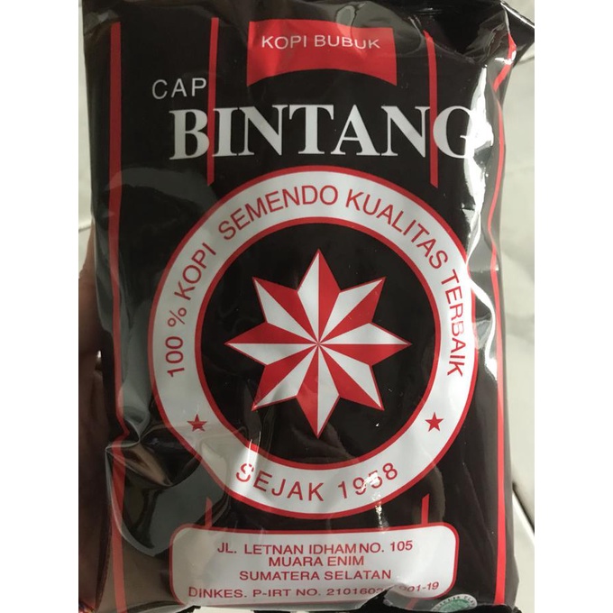 

Sale!!! Kopi Bintang Khas Semendo (Sum-Sel) Kopi Bubuk Cap Bintang - 250Gram Trendi