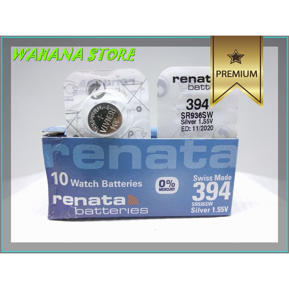 BATTERY BATREI BATERE RENATA SR936SW RENATA 394 ORIGINAL