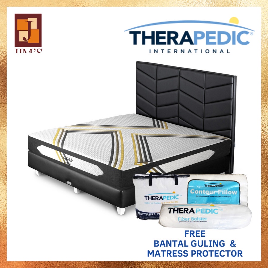 THERAPEDIC SPRING BED BUOYANCY X FULL SET