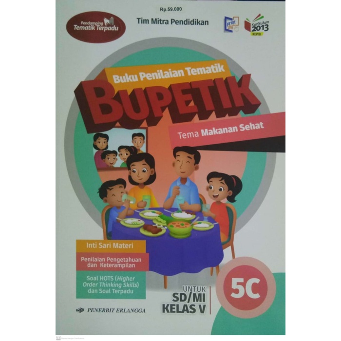 Jual New Ori Buku Penilaian Tematik Bupetik C Sd Kelas K N Shopee Indonesia