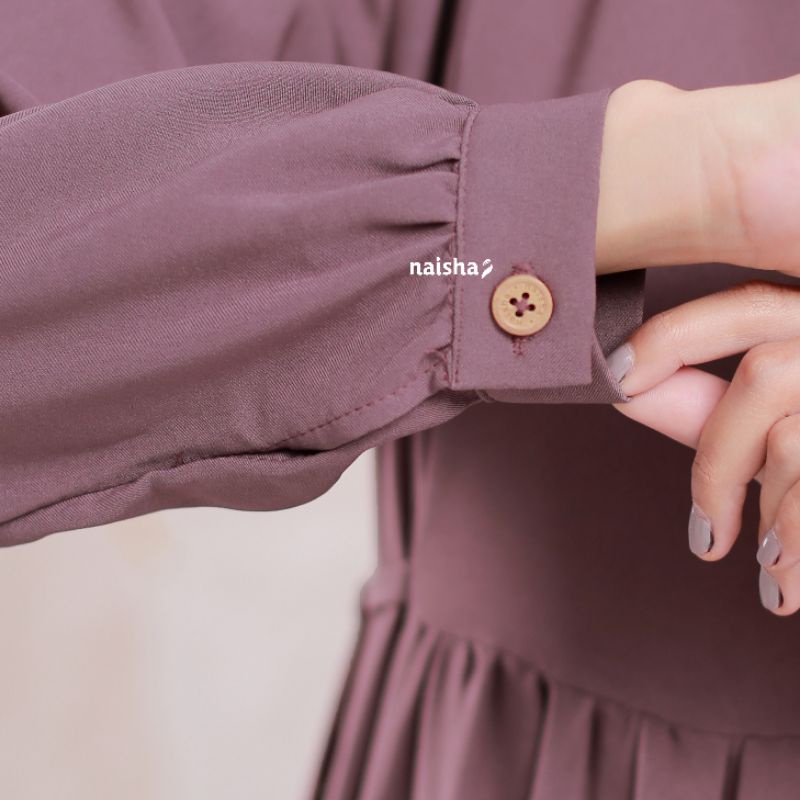 NAISHA OFFICIAL - Farasha dress naisha READY / dress premium / dress / farasha / dress halus adem / dress simple | dress tali | dress terlaris gamis terlaris | dress hitam dress kondangan gamis farasha naisha | gamis lebaran | baju lebaranbgamis idul adha