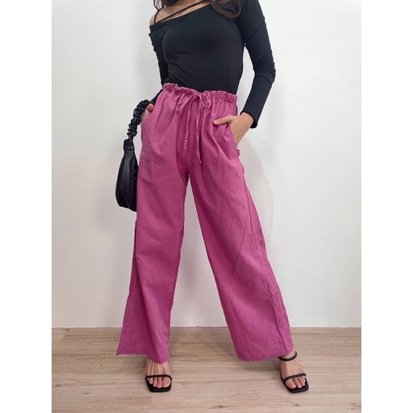 Jena Pants | Kulot Linen | Kulot Tali | Kulot Simple | Kulot OOTD