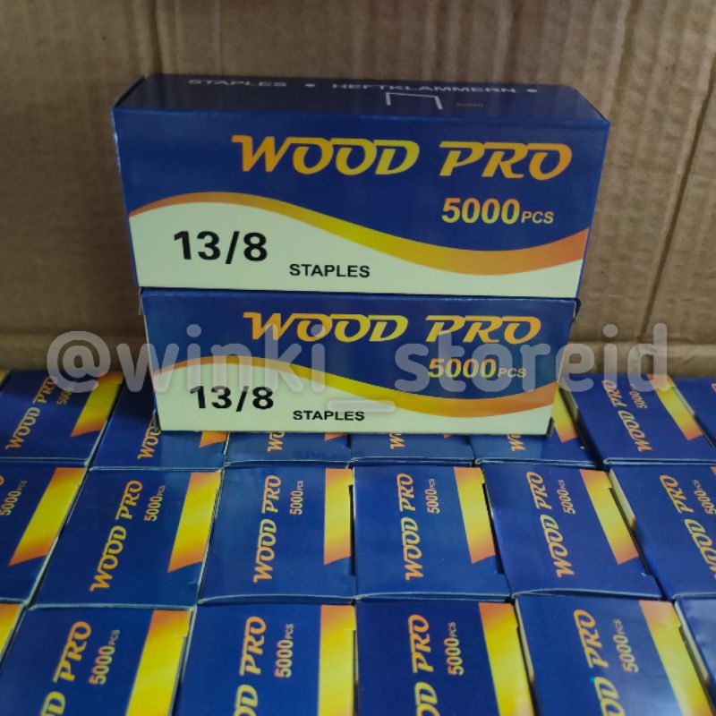 

Isi staples 13/8 Wood Pro isi 5000pcs/staples 13/8 Wood Pro