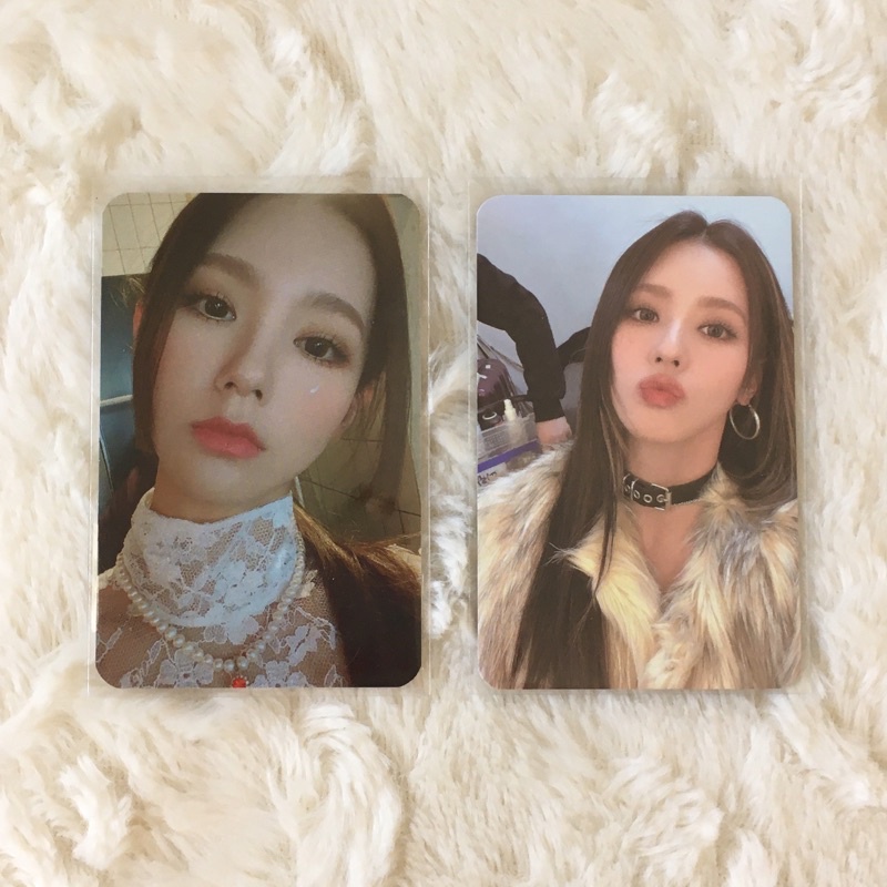 GIDLE Miyeon photocard pc i burn i never die tomboy