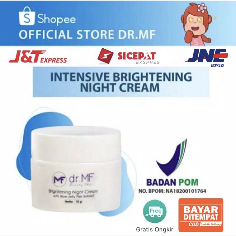 dr. MF Beauty Skin Brightening Night Cream