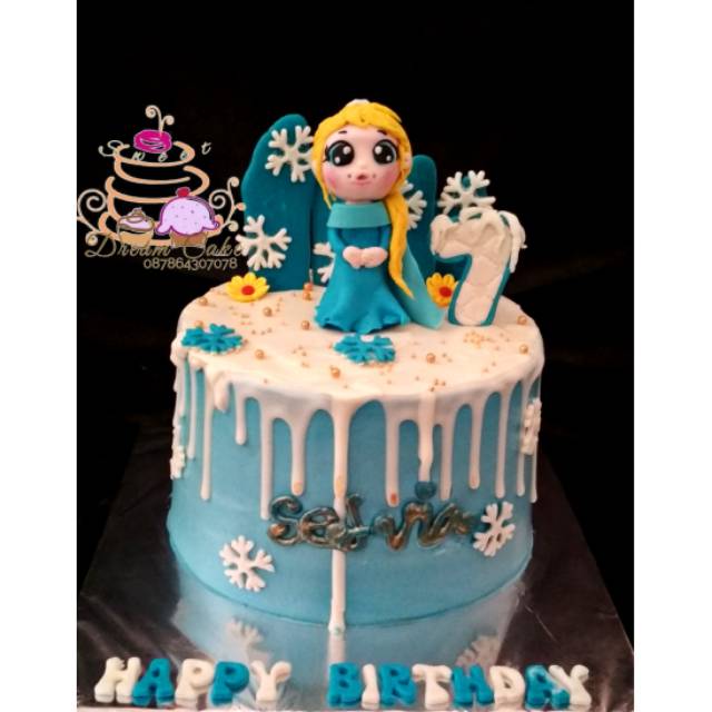

Kue ulang tahun frozen