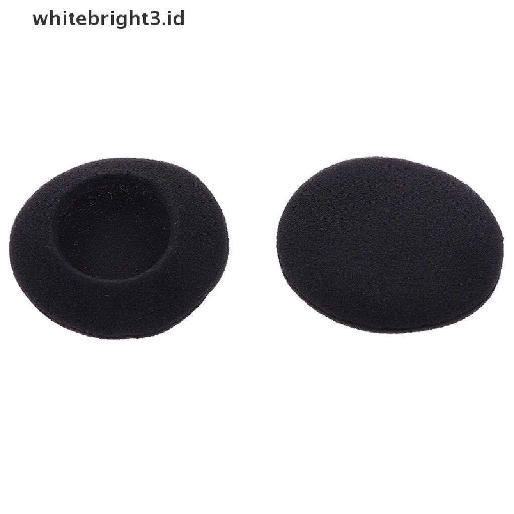 (whitebright3.id) 10pcs Busa Bantalan Telinga Pengganti Ukuran 5cm Untuk Headphone PC131 PX100