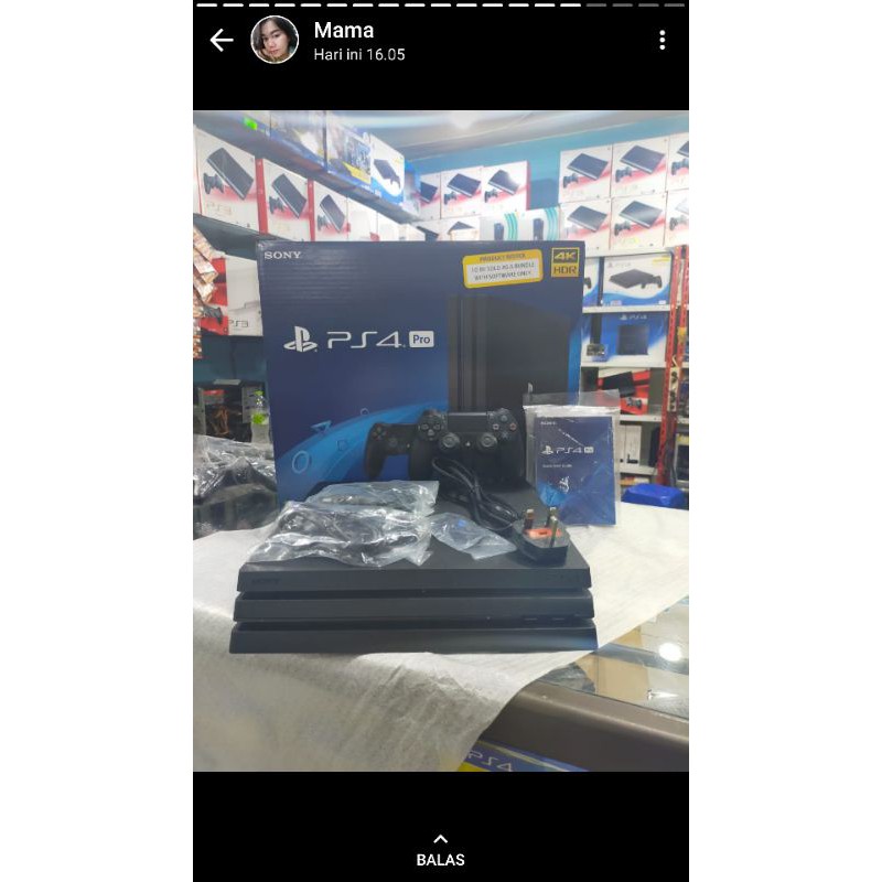 playstation 4 pro 1 stik op