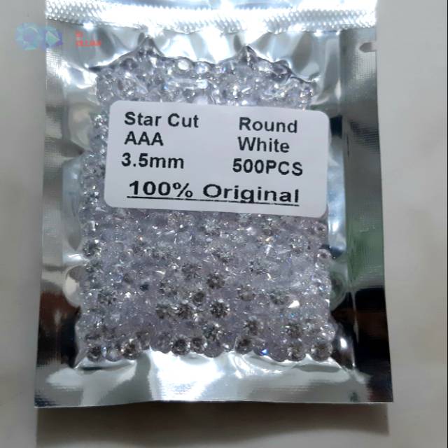 A3 + Quality Cubic Zirconia 3.0 Mm - 6.0 Mm Original AAA Quality Pack Heart &amp; Arrow