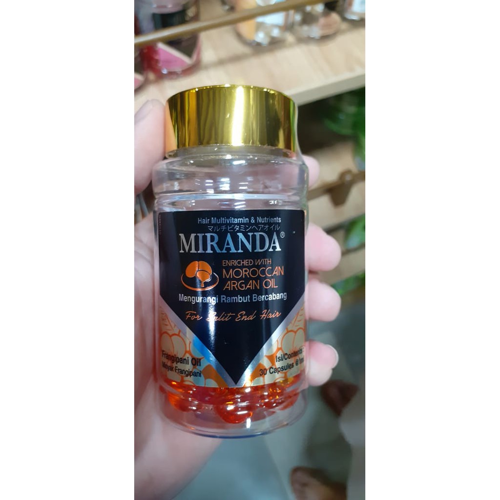 MIRANDA HAIR MULTI VITAMIN &amp; NUTRIENTS JAR ISI 30 CAPSULE