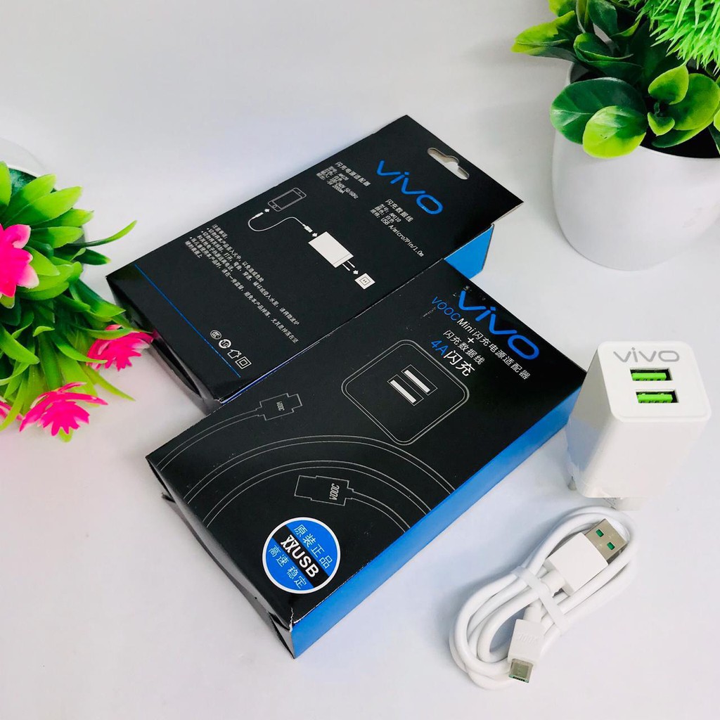 CHARGER CASAN XIAOMI VOOC MINI 2 USB 4A sedia banyak tipe bisa dipilih divarian produk