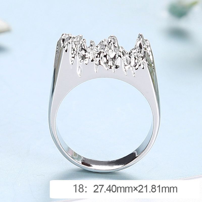 Cetakan Resin Epoksi Bahan Logam Ukuran 7-9 Untuk Membuat Perhiasan Cincin