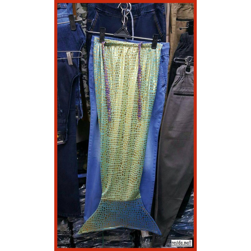 KANAMUSTOK- BAJU RENANG PUTRI DUYUNG MERMAID -ASLI-SLII.