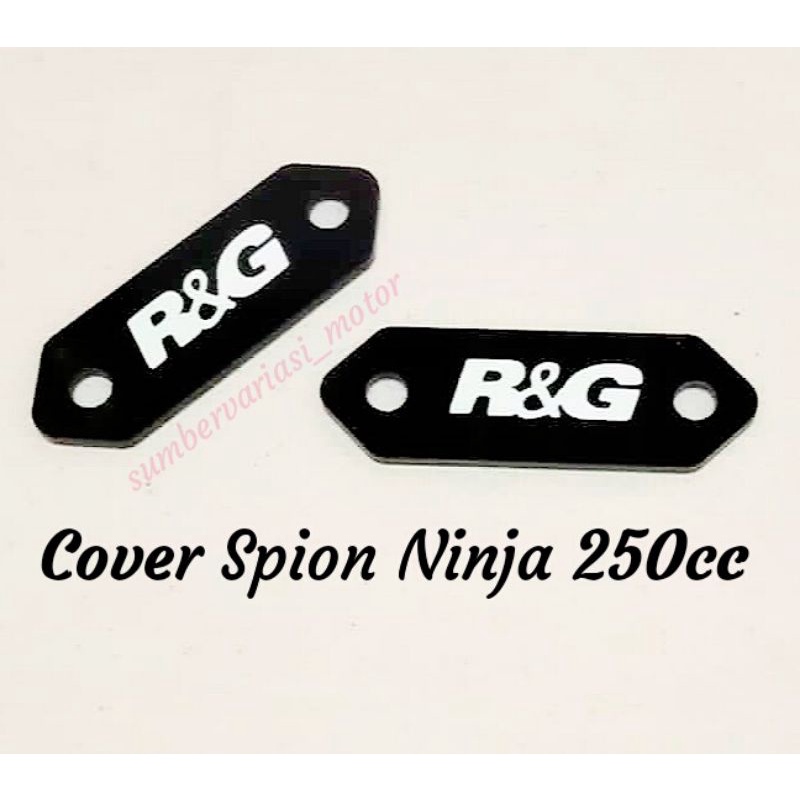 Mirror Blanking Cover Tutup Spion Ninja 250fi New Ninja 250fi Old Ninja 250 SL ZX250R ZX636